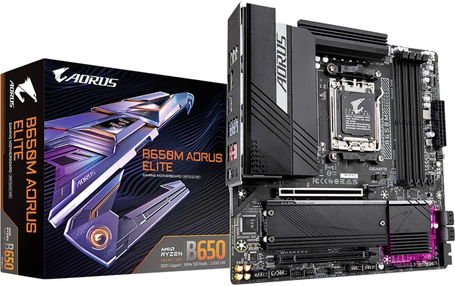 GIGABYTE B650M AORUS ELITE image 1