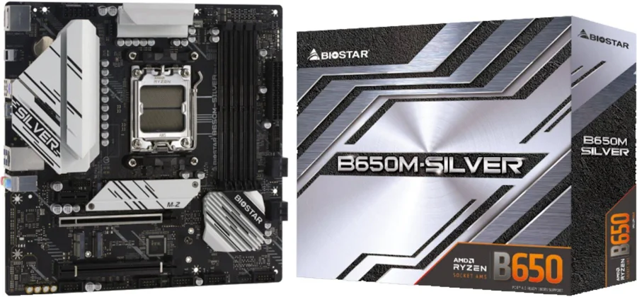 biostar B650M-SILVER image 2