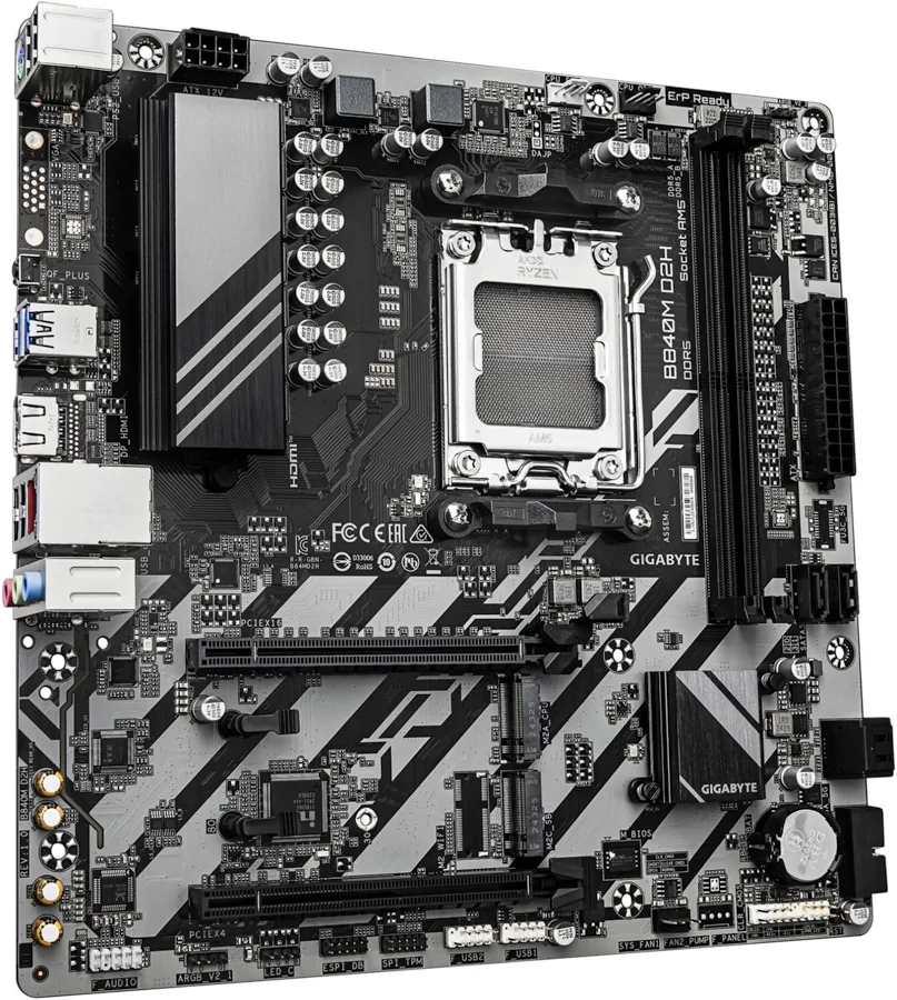GIGABYTE B840M D2H image 2
