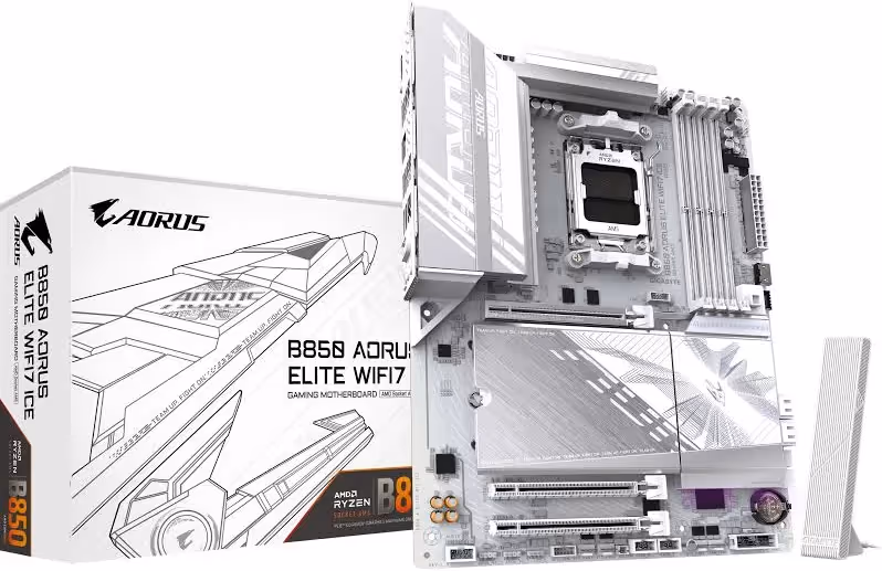 GIGABYTE B850 AORUS ELITE WIFI7 ICE image 2