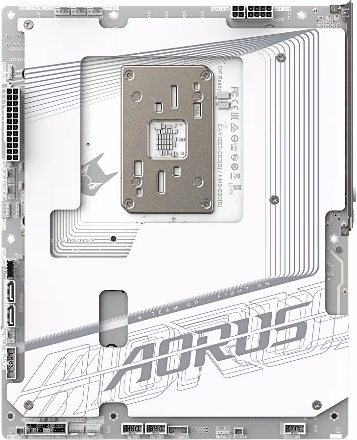GIGABYTE B850 AORUS STEALTH ICE image 2