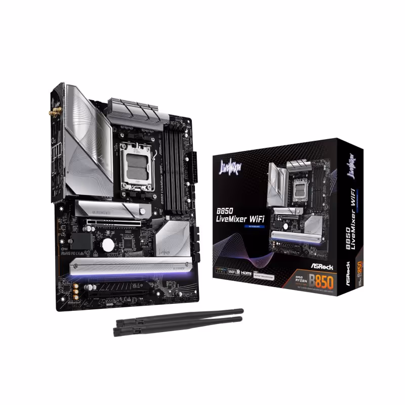 asrock B850 LiveMixer WiFi 