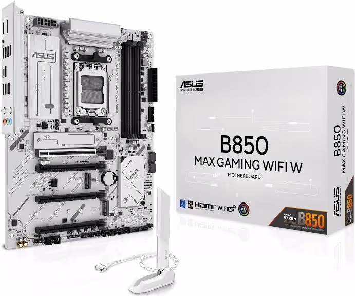 ASUS B850 MAX GAMING WIFI W AMD image 2