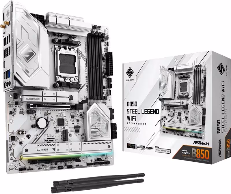 asrock B850 Steel Legend WiFi image 2