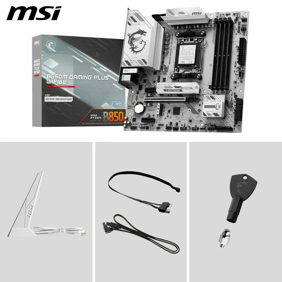MSI B850M GAMING PLUS WIFI6E image 5