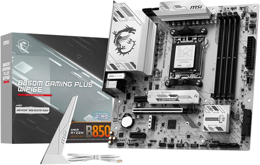 MSI B850M GAMING PLUS WIFI6E image 4