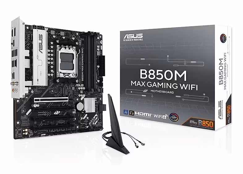 ASUS B850M MAX GAMING WIFI image 1