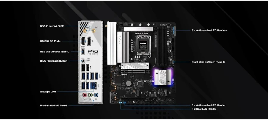 asrock B860 PRO RS WiFi image 5