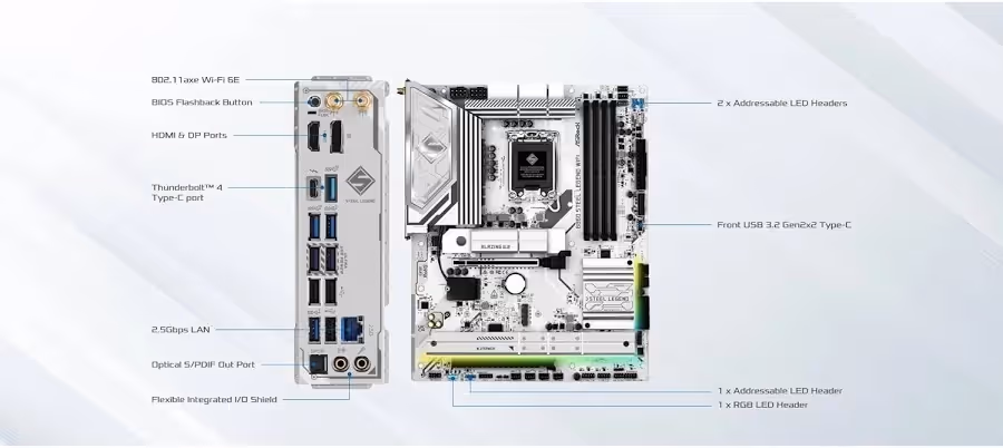 asrock B860 Steel Legend WiFi image 3