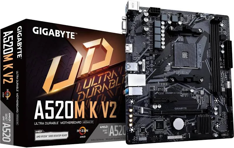 GIGABYTE A520M K V2 image 2