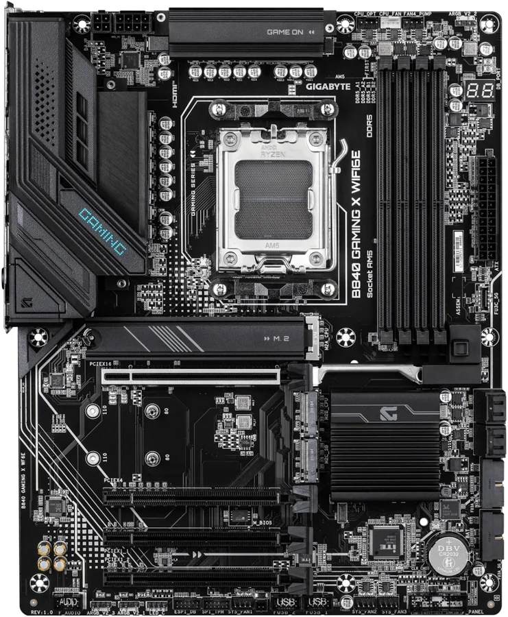 GIGABYTE B840 GAMING X WF6E image 3