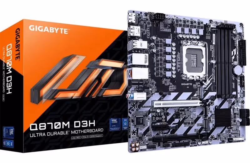 GIGABYTE Q870M D3H image 1