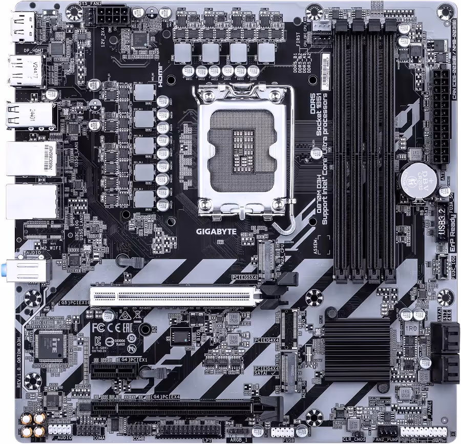 GIGABYTE Q870M D3H image 2