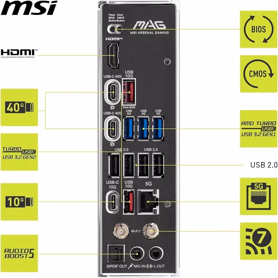 MSI MAG X870 TOMAHAWK WIFI image 5