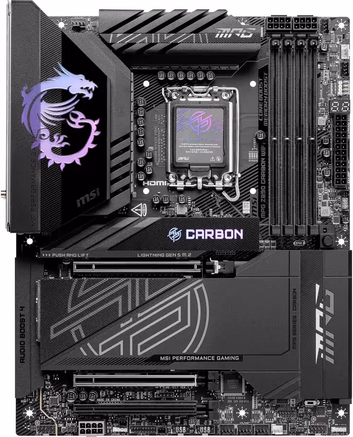 MSI MPG Z890 CARBON WIFI image 1