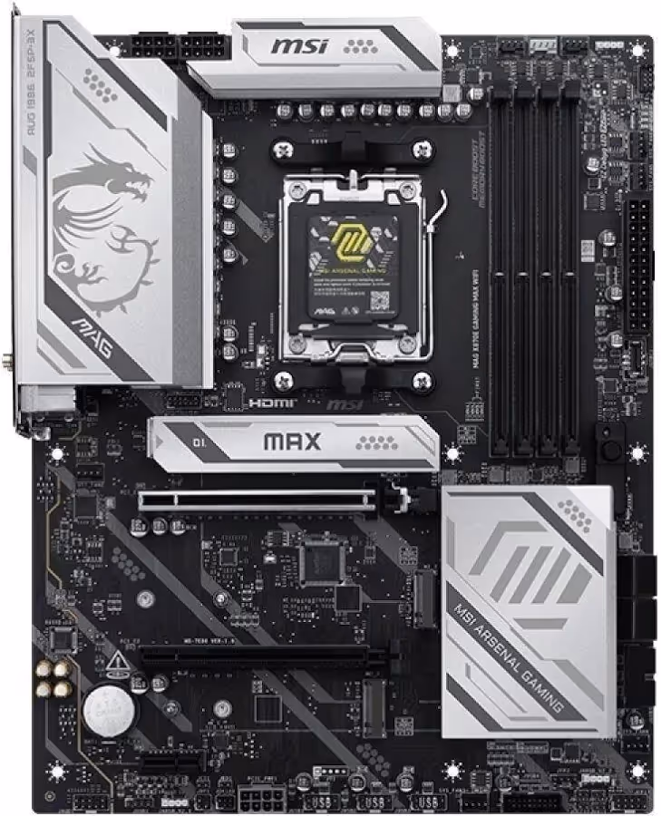 MSI MAG X870E GAMING MAX WIFI image 2