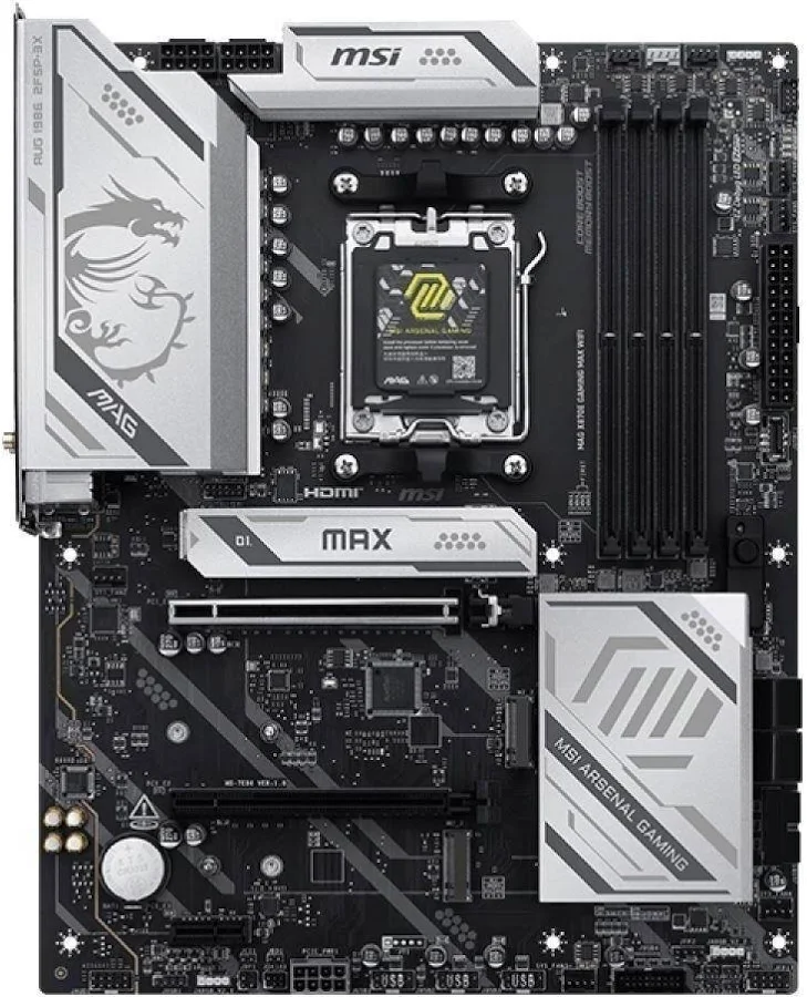 MSI MAG X870E GAMING MAX WIFI image 2