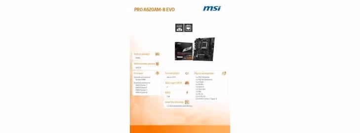 MSI PRO A620AM-B EVO image 5