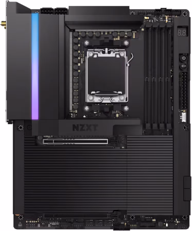 nzxt N9 X870E Extreme Wi-Fi 7 Noir image 1