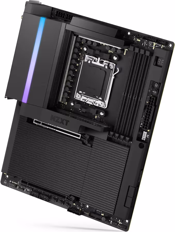 nzxt N9 X870E Extreme Wi-Fi 7 Noir image 3