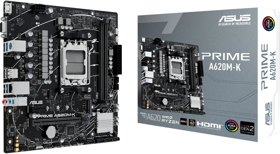 ASUS PRIME A620M-K AMD A620 image 2