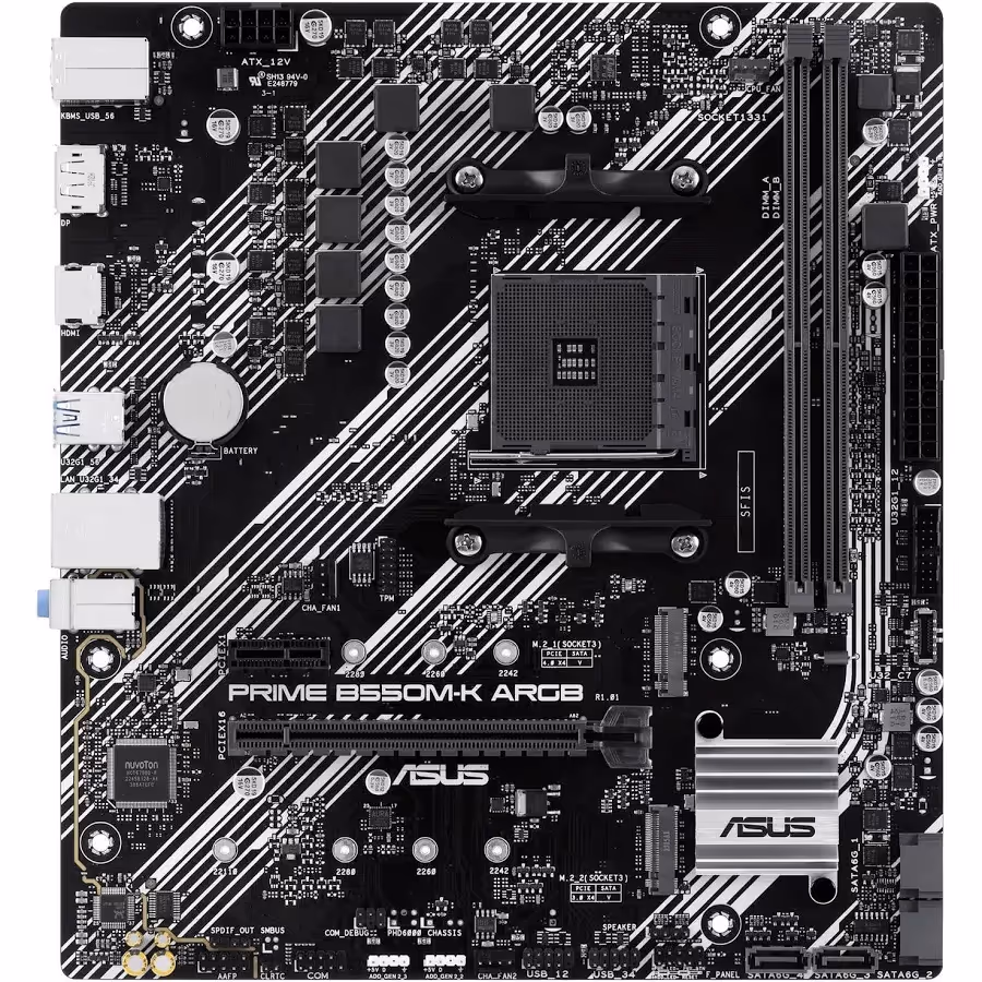 ASUS PRIME B550M-K ARGB image 1
