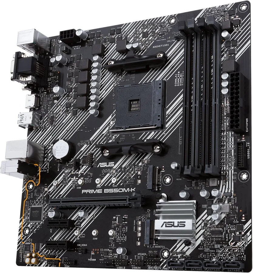 ASUS PRIME B550M-K image 2