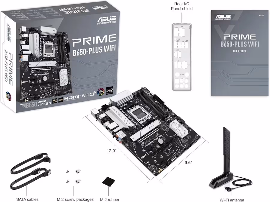 ASUS PRIME B650-PLUS WIFI image 2