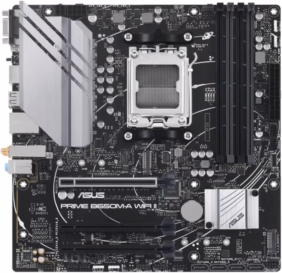 ASUS PRIME B650M-A WIFI II AMD B650 image 1