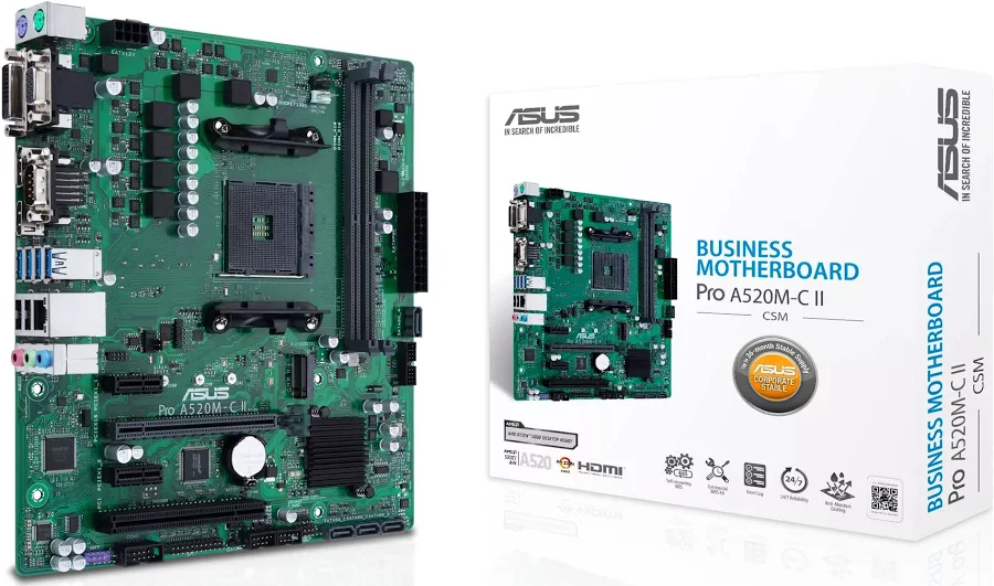 ASUS PRO A520M-C II/CSM image 1