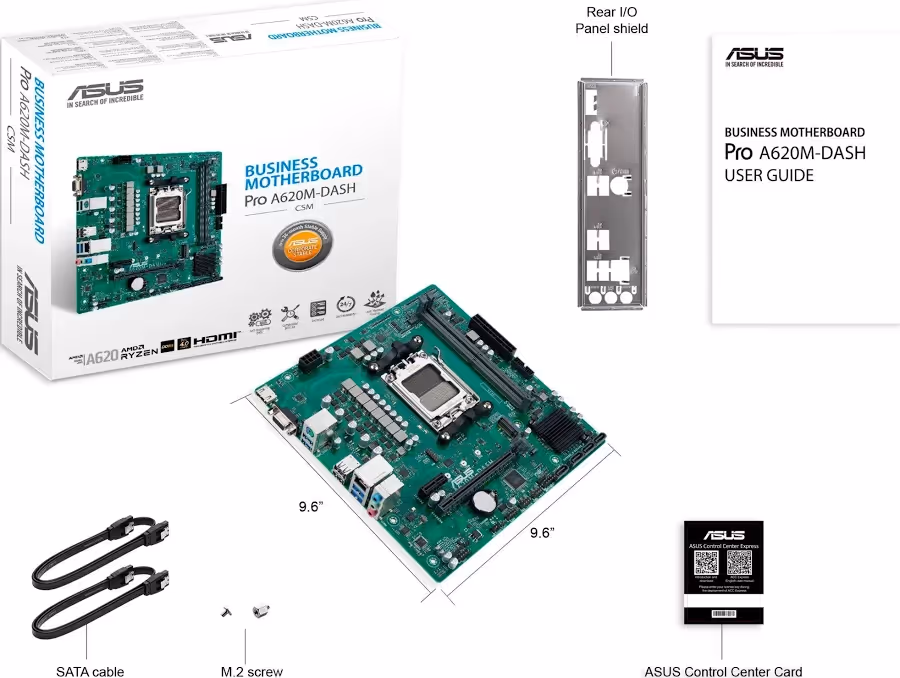 ASUS PRO A620M-DASH-CSM image 3