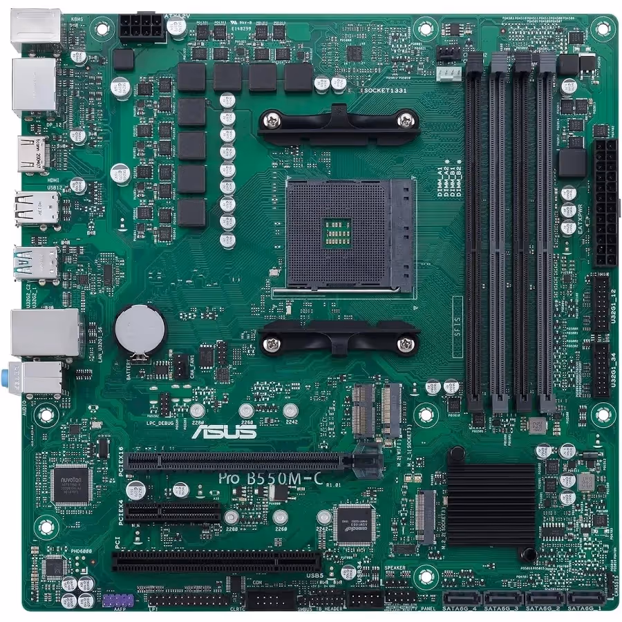 ASUS PRO B550M-C/CSM image 5