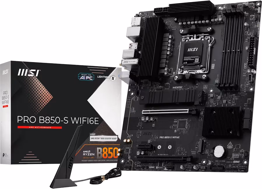 MSI PRO B850-S WIFI6E image 2