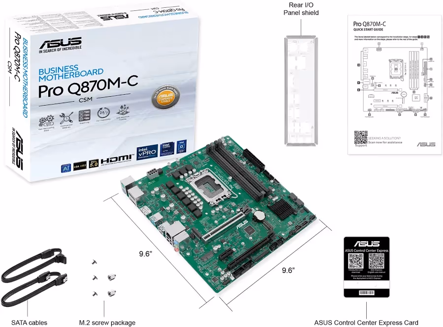 ASUS PRO Q870M-C-CSM Intel Q870 LGA 1851 image 5