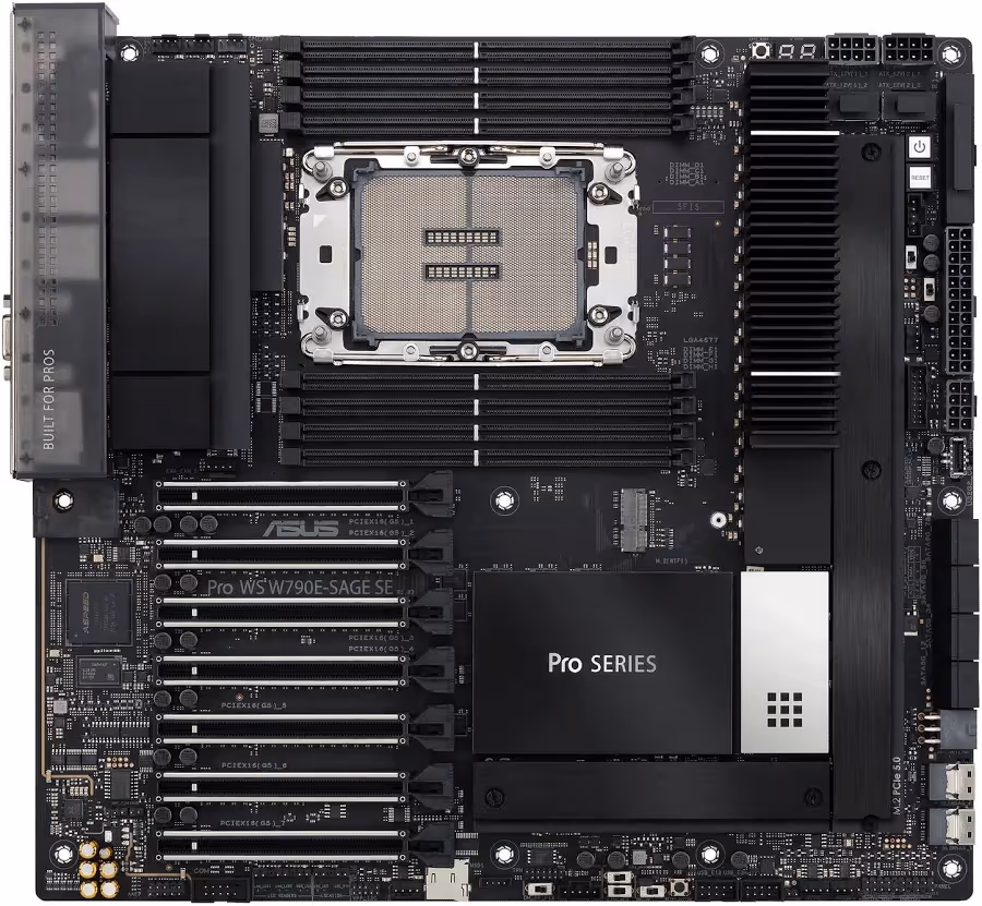 ASUS PRO WS W790E-SAGE SE Intel W790 LGA 4677 image 2