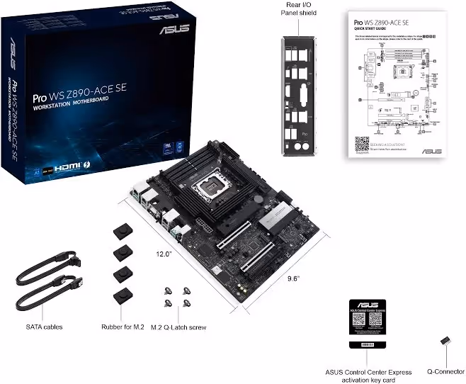 ASUS PRO WS Z890-ACE SE Intel Z890 LGA 1851 image 4