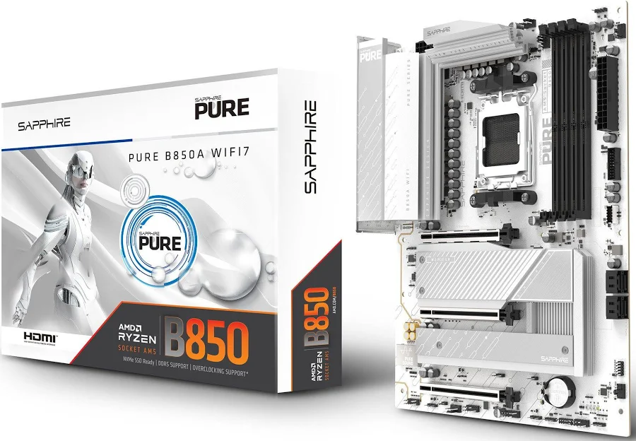 sapphire PURE B850A WIFI 7 image 4