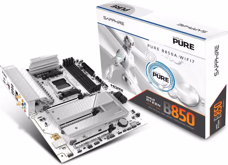 sapphire PURE B850A WIFI 7 image 3