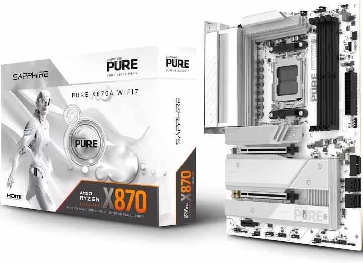 sapphire PURE X870A WIFI 7