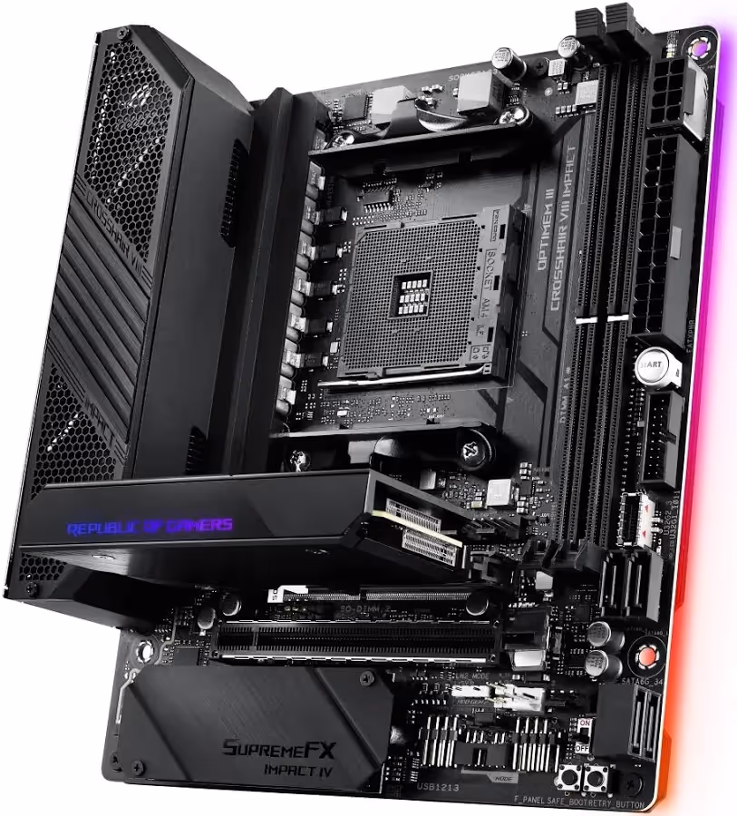 ASUS ROG Crosshair VIII Impact AMD X570 image 4