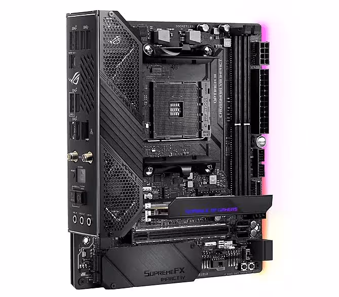 ASUS ROG Crosshair VIII Impact AMD X570 image 1