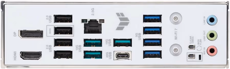 ASUS TUF GAMING B850M-PLUS WIFI7 W image 3