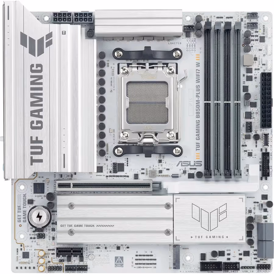 ASUS TUF GAMING B850M-PLUS WIFI7 W image 1