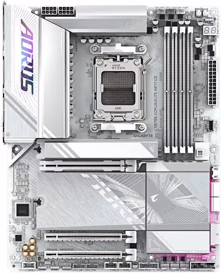 GIGABYTE X870E AORUS ELITE WIFI7 ICE image 2