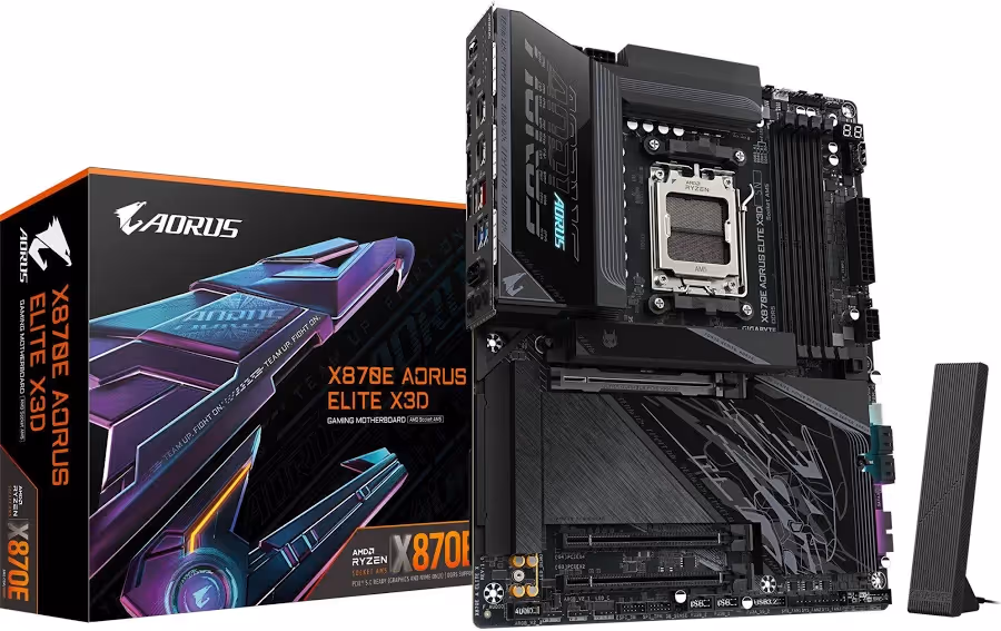 GIGABYTE X870E AORUS ELITE X3D image 2