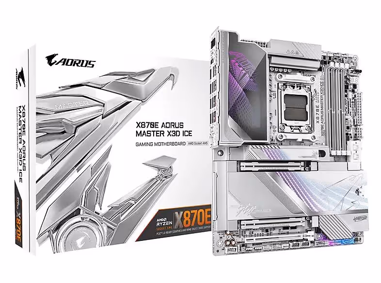 GIGABYTE X870E AORUS MASTER X3D ICE image 1