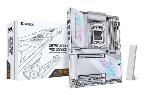 GIGABYTE X870E AORUS PRO X3D ICE 