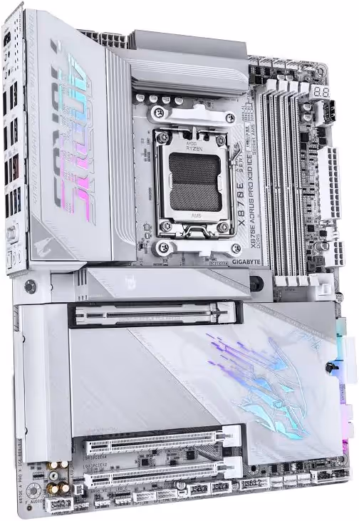 GIGABYTE X870E AORUS PRO X3D ICE image 2