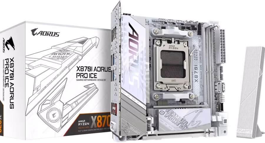 GIGABYTE X870I AORUS PRO ICE image 2