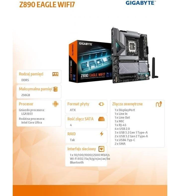 GIGABYTE Z890 EAGLE WIFI7 image 3